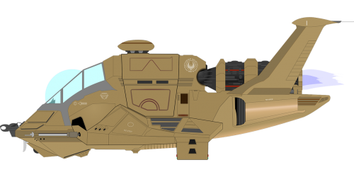 military sci fi spaceship