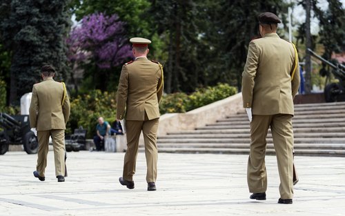 military  uniform  guards