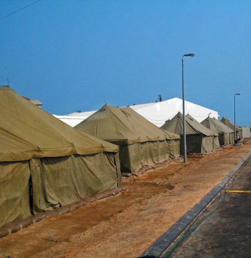 Military Tent Camp