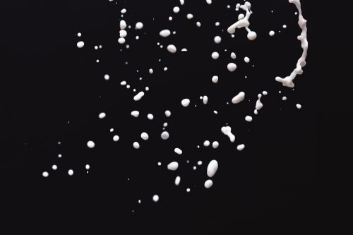 milk drops drink