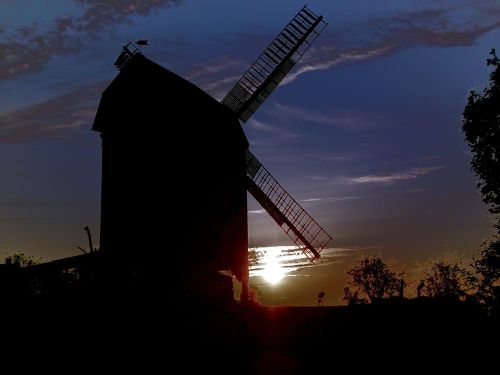 mill windmill sky