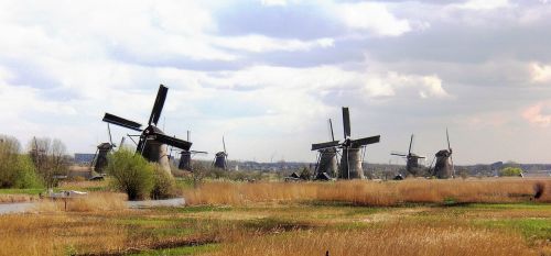 mill holland kinderdijk