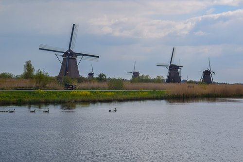 mill  netherlands  water