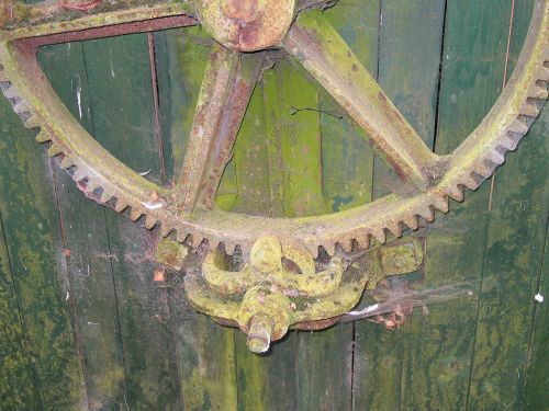 mill wheel gear mechanics