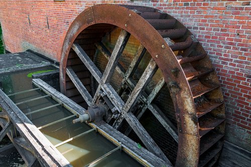 mill wheel  mill  wassermüle