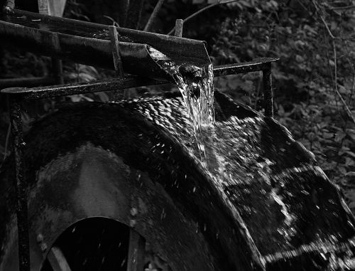 mill wheel water waterwheel