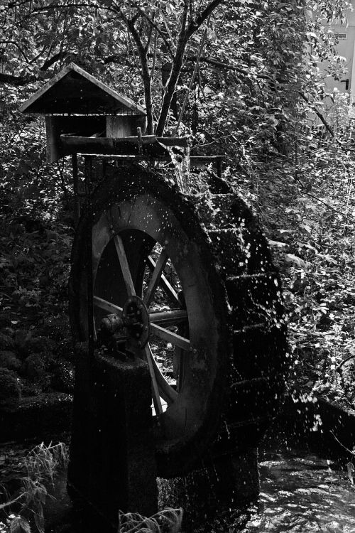 mill wheel water waterwheel