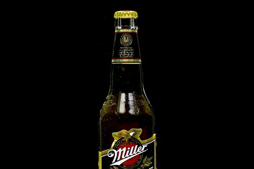 miller  bottle  glass