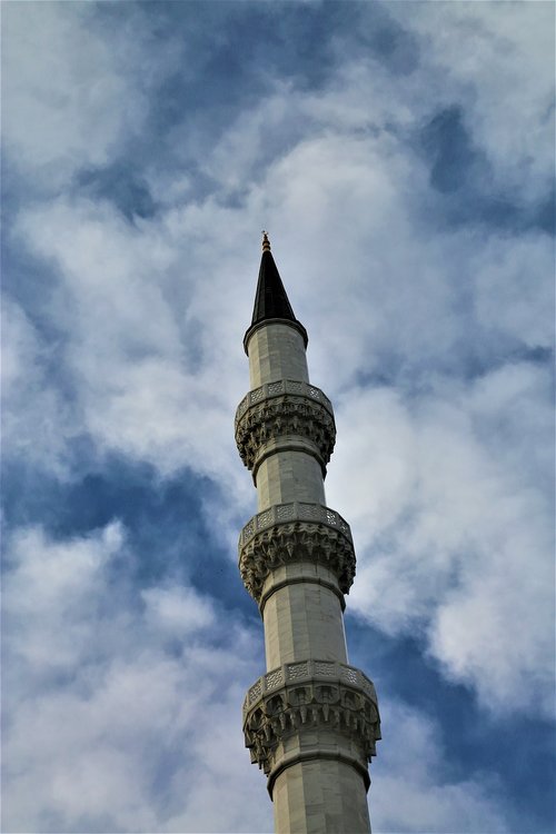 minaret  architecture  sky