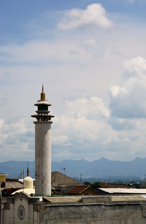 minaret  sky  cityscape