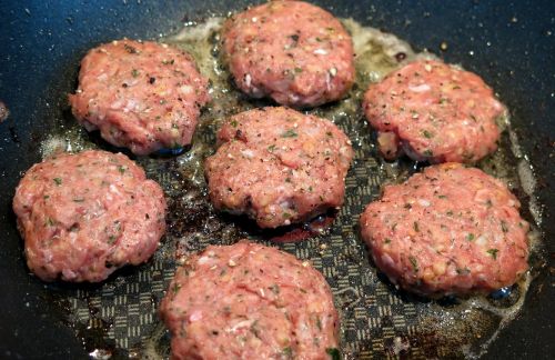 minced meat meat balls meatballs
