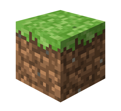 minecraft grass brick block grass