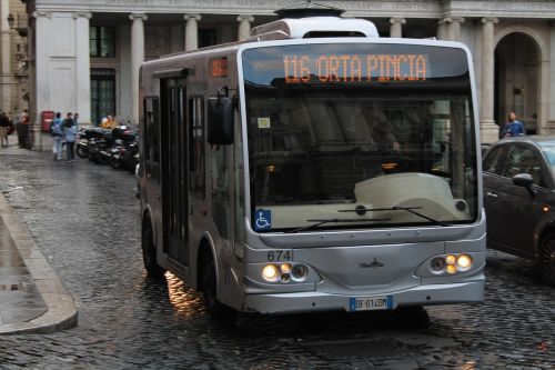 rome minibus transport