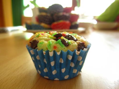 mini muffin muffins colorful