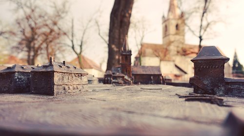 miniature  church  architecture