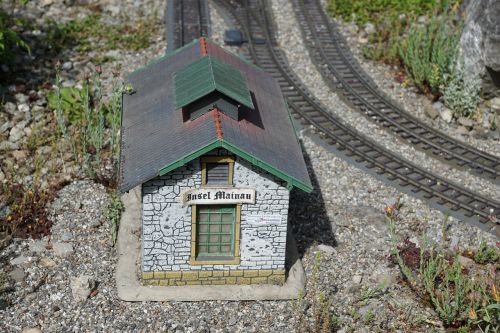 miniature railway nature