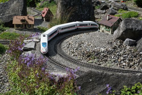 miniature railway nature