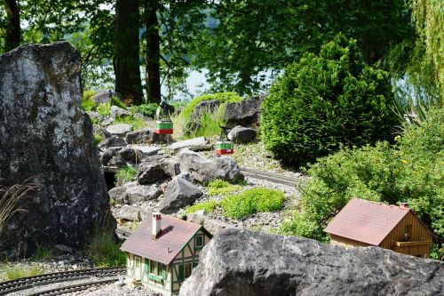 miniature railway nature