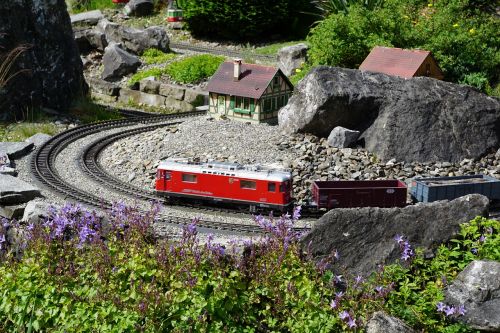 miniature railway nature