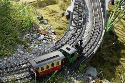 miniature railway nature