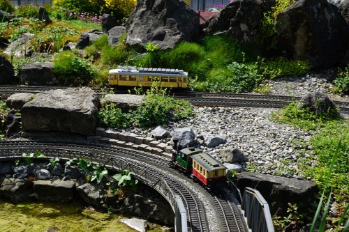 miniature railway nature