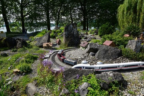 miniature railway nature