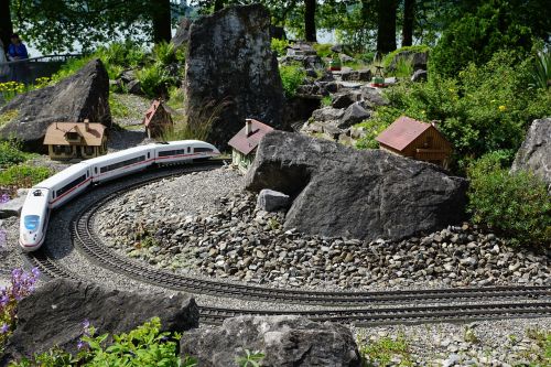 miniature railway nature