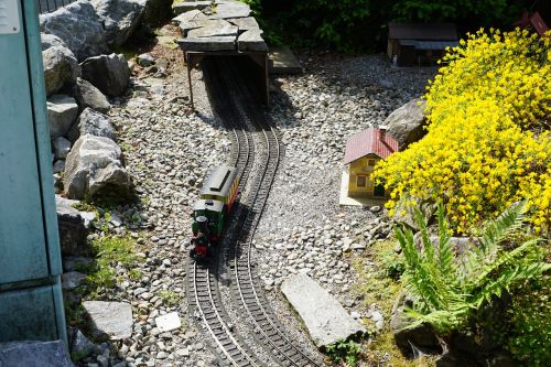 miniature railway nature