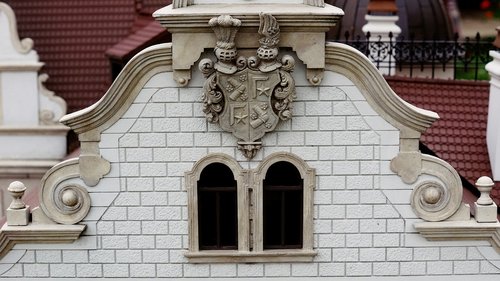 miniature park  sculpture  windows