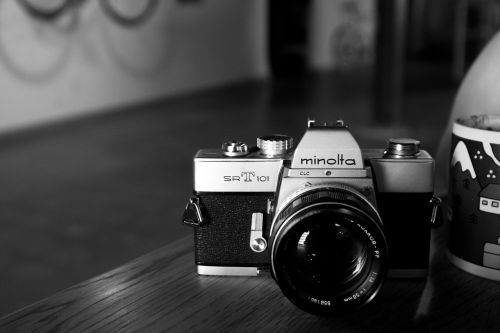 minolta camera photography