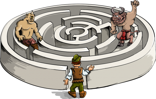 minotaur cyclops labyrinth
