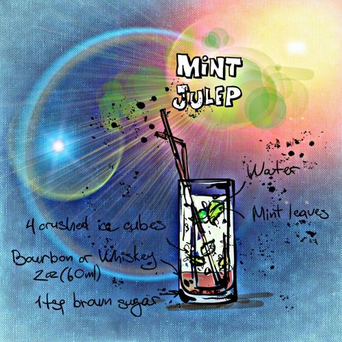 mint julep cocktail drink