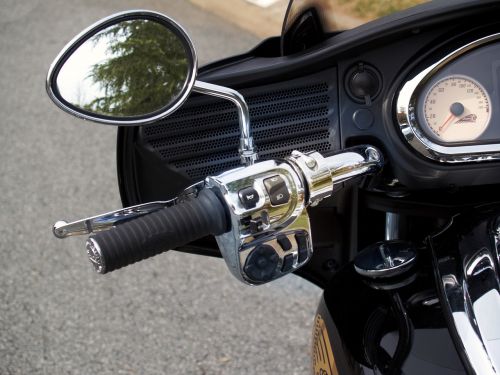 mirror throttle motorcycle