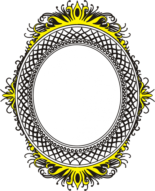 mirror frame border