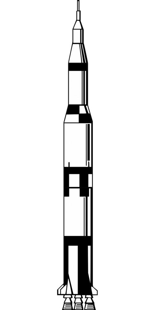 missile rocket saturn 5