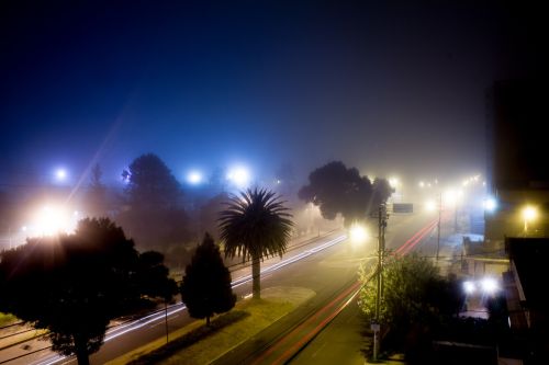 mist city urban