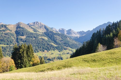 mittelberg  austria  trail