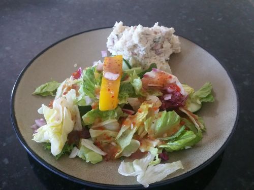 mixed salad fresh food