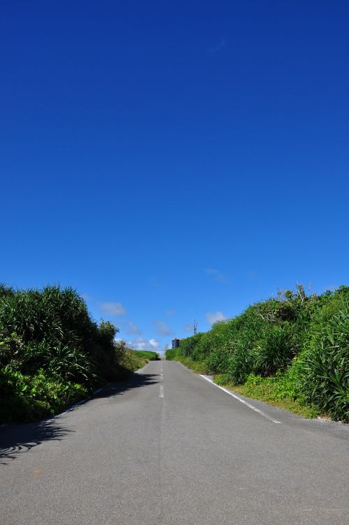 miyako island blue sky