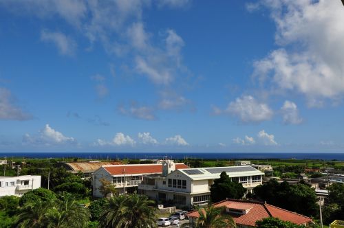 miyako island blue sky