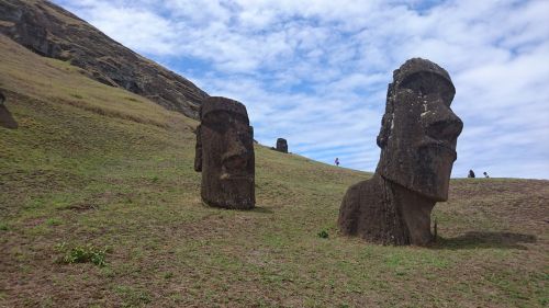 moai statues moai easter island