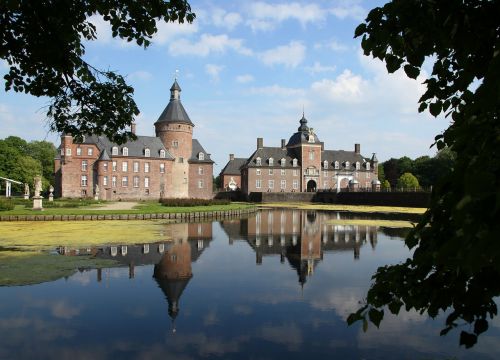 moated castle anholt towers