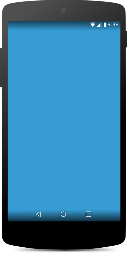 mobile phone smartphone blue