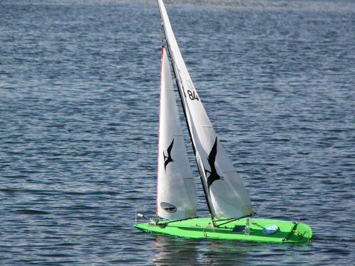 model sailing boat