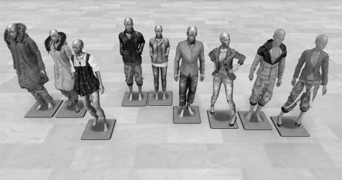 model art figures