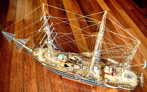 model  ship  ship model