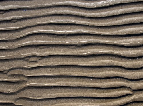 model  beach  sand