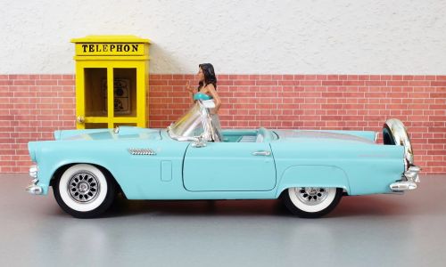 model car ford ford thunderbird