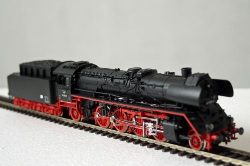 model railway steam locomotive railway