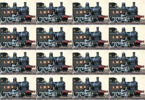 Model Steam Locomotive Wallpaper